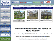 Tablet Screenshot of fsbo-kc.com